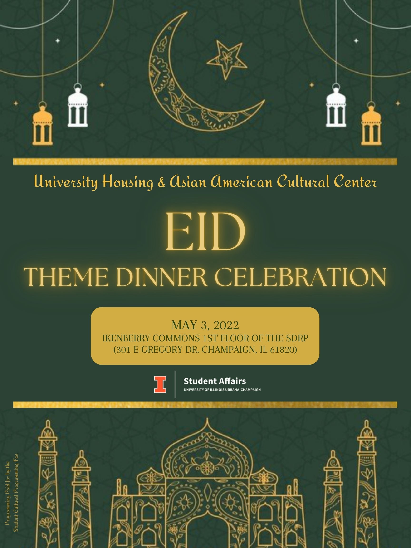 Eid Theme Dinner - May 3, 2022 - Ikenberry & ISR 