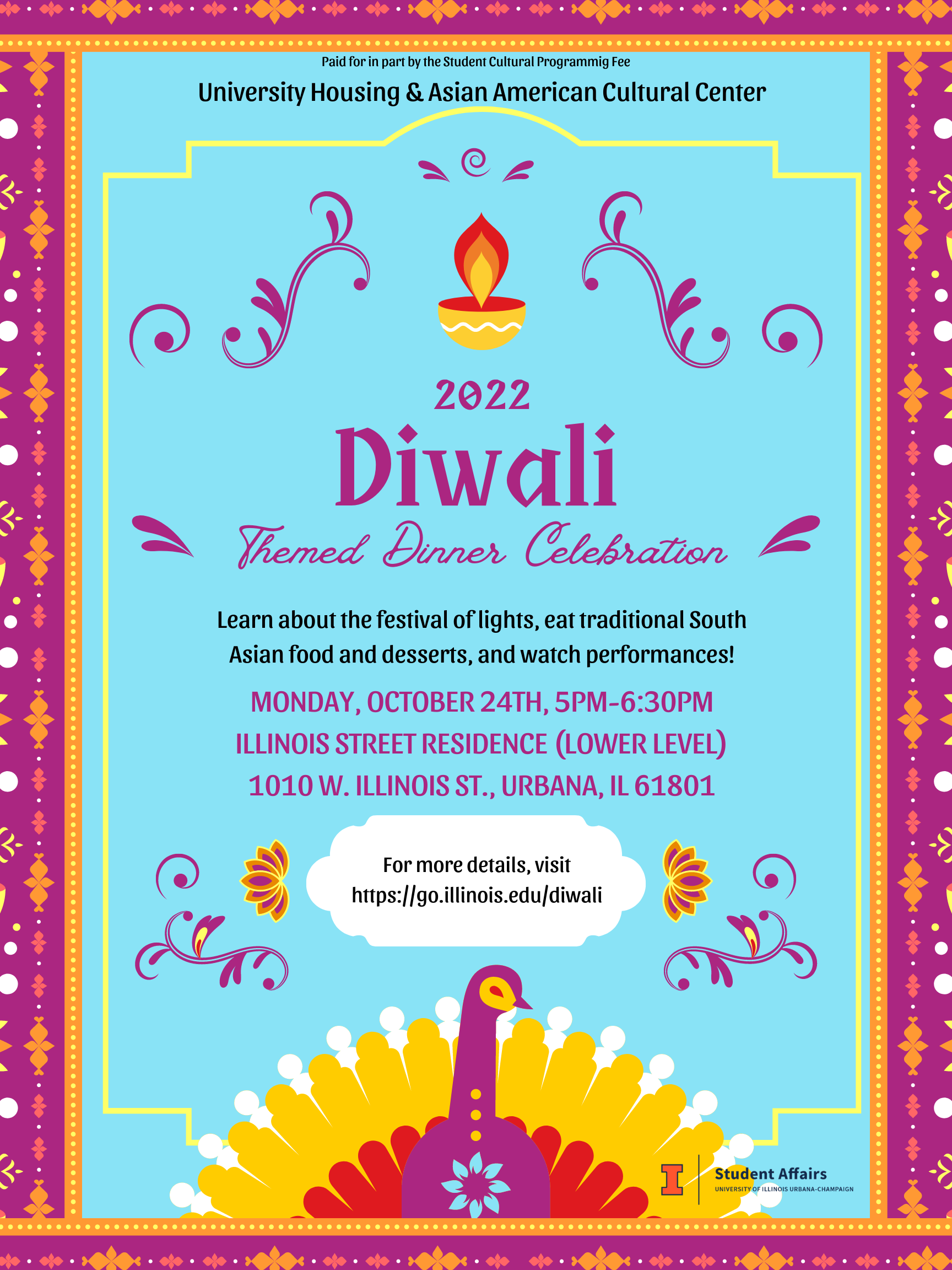 cc Diwali 22 1 Png Office Of Inclusion And Intercultural Relations University Of Illinois At Urbana Champaign
